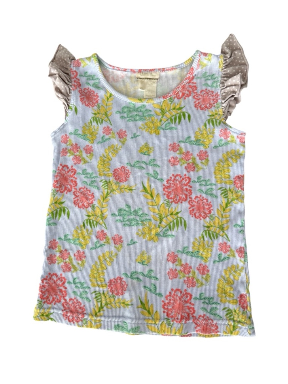 Matilda Jane Tank Top It's A Wonderful Parade Good Condition Size 8